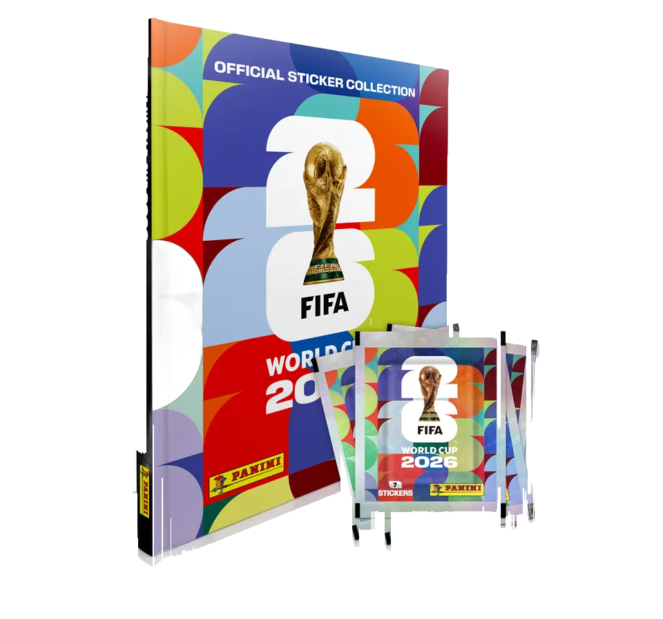 Combo Álbum Tapa Dura más 50 sobres FIFA 2026