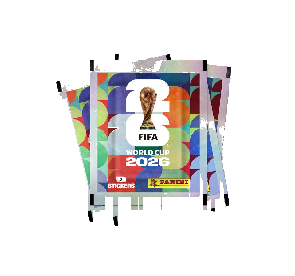 25 sobres oficiales FIFA World Cup 2026